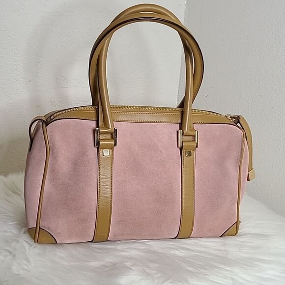 💯Authentic Gucci Suede Duffle Bag- Small sized 🍀 - Picture 9 of 16